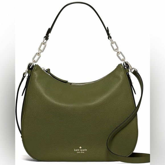 kate spade Handbags - Kate Spade Forest Green Hobo Bag
